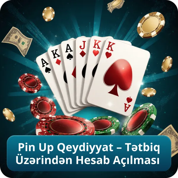 Pin Up Qeydiyyat – Tətbiq Üzərindən Hesab Açılması